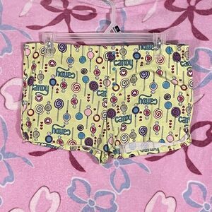 Y2k Justice Girls Kawaii Candy Sleep Shorts Size 14